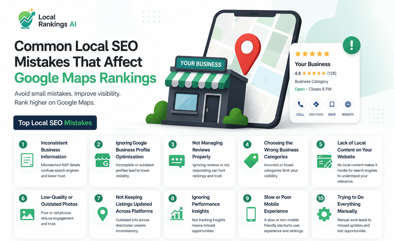 Common Local SEO Mistakes That Affect Google Maps Rankings
