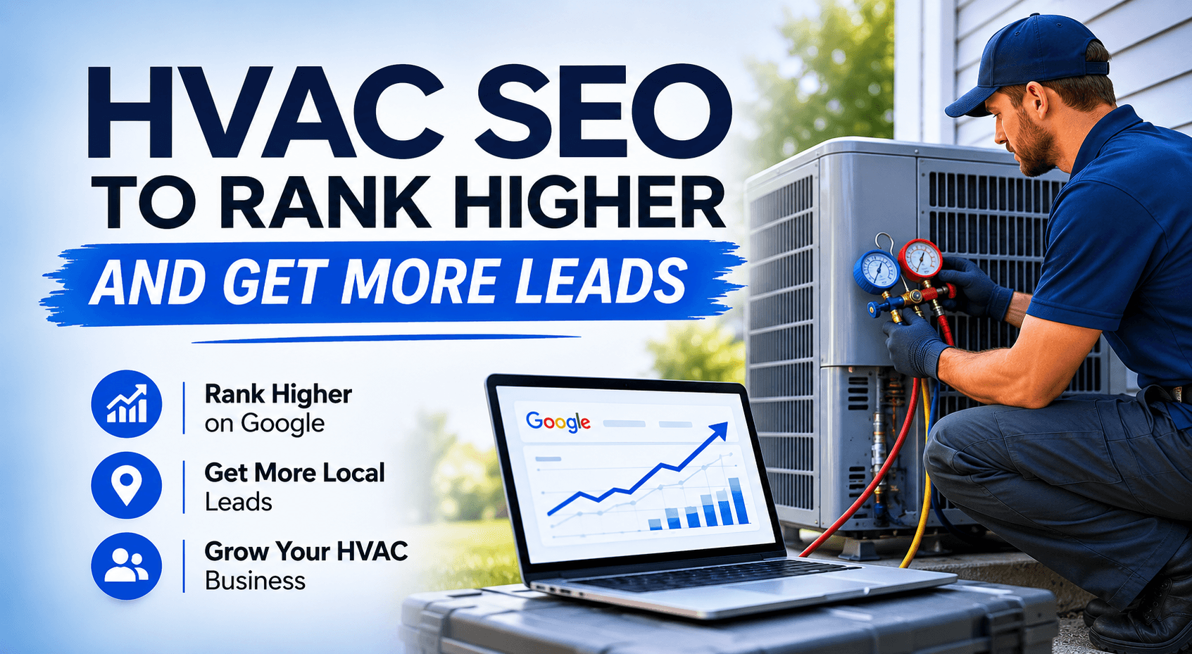 HVAC SEO to Rank Higher and Get More Leads