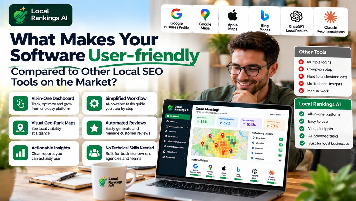 What Makes Your Software User-friendly Compared to Other Local SEO Tools on the Market